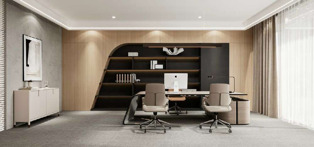 郑州办公室设计装修比较新颖的风格