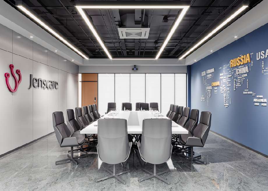 企业会议室装修设计效果图