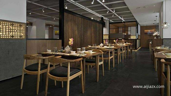 郑州专业连锁餐饮店设计，餐饮店风格布局色彩灯光设计
