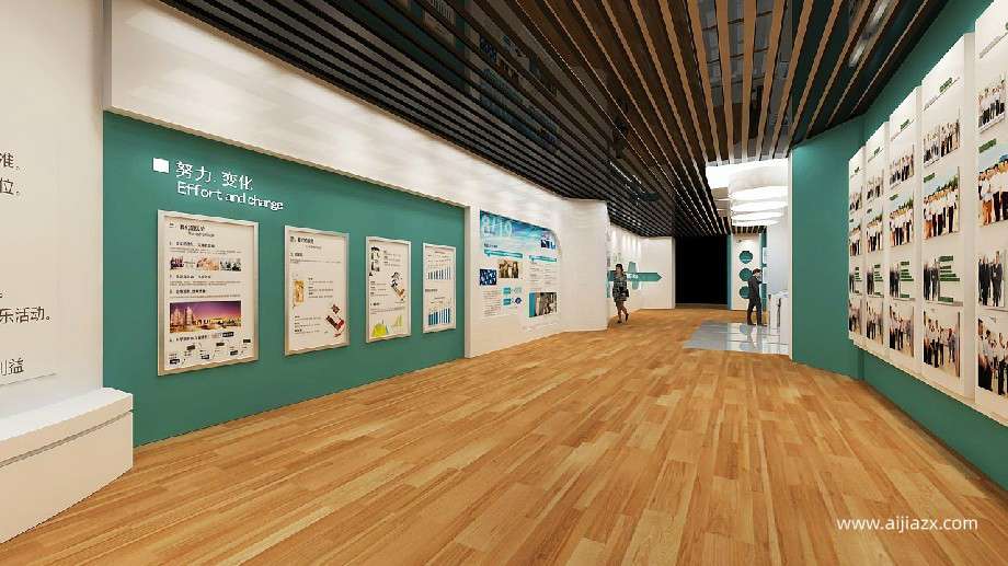 800平米企业展馆展厅装修设计