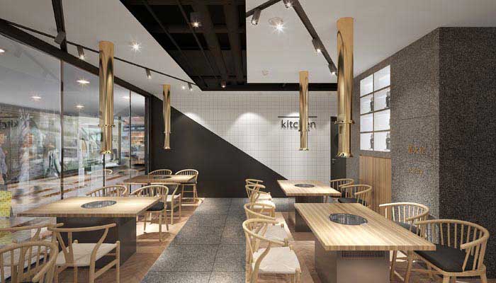 郑州烧烤餐厅装修设计效果图