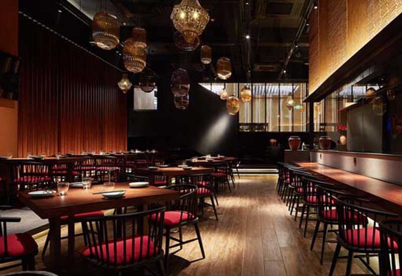 1000平米驻马店中餐厅设计装修效果图