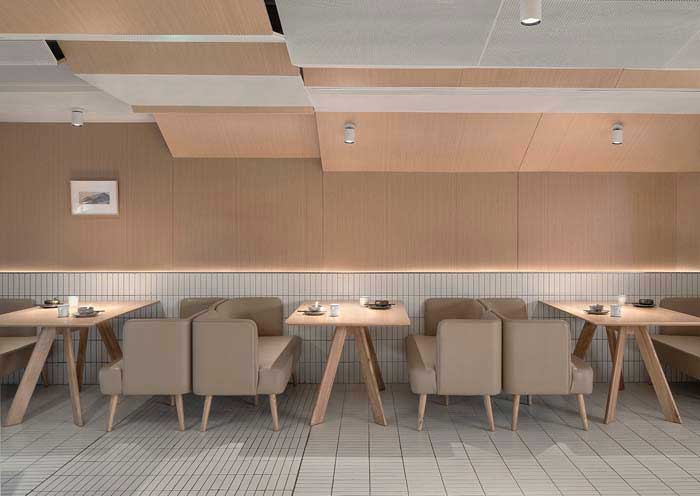 新密240平米中餐厅设计效果图