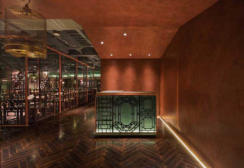 荥阳220平米中餐厅装修设计效果图