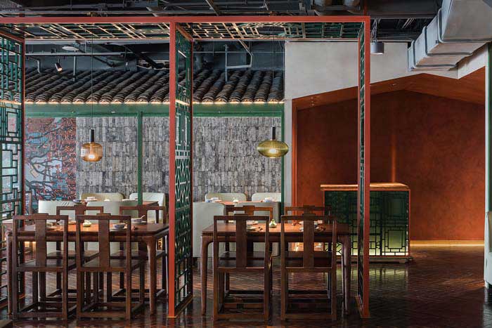 260平米郑州精品餐厅设计效果图