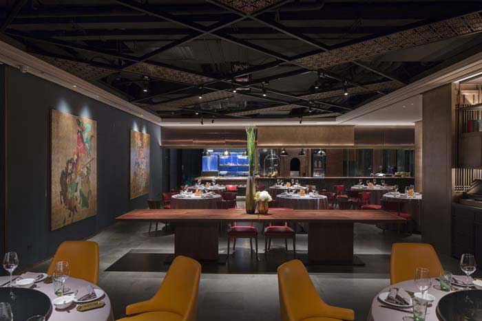 郑州东区850平米品牌餐厅设计效果图