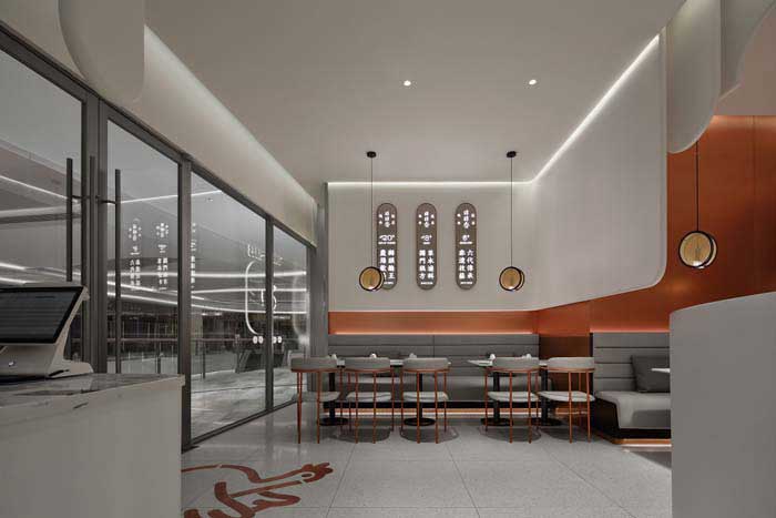 郑州饭店设计200平米饭店装修效果图