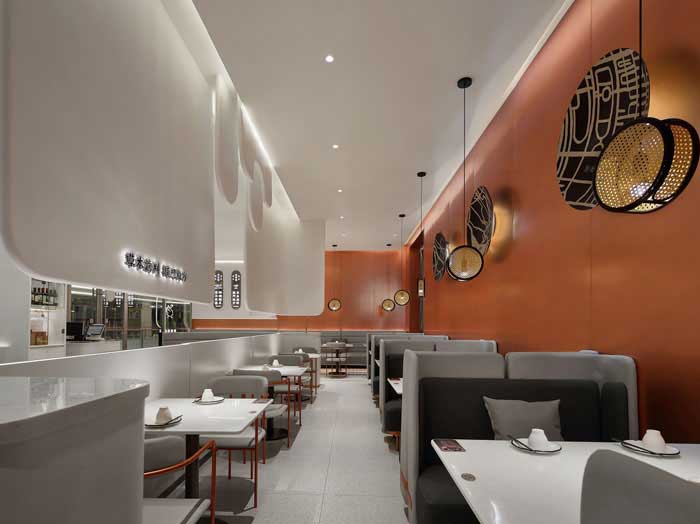 郑州饭店设计200平米饭店装修效果图