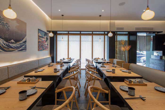 商丘日料餐厅设计200平米装修效果图