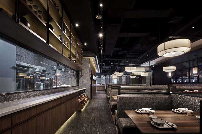 340平米郑州中餐厅装修效果图