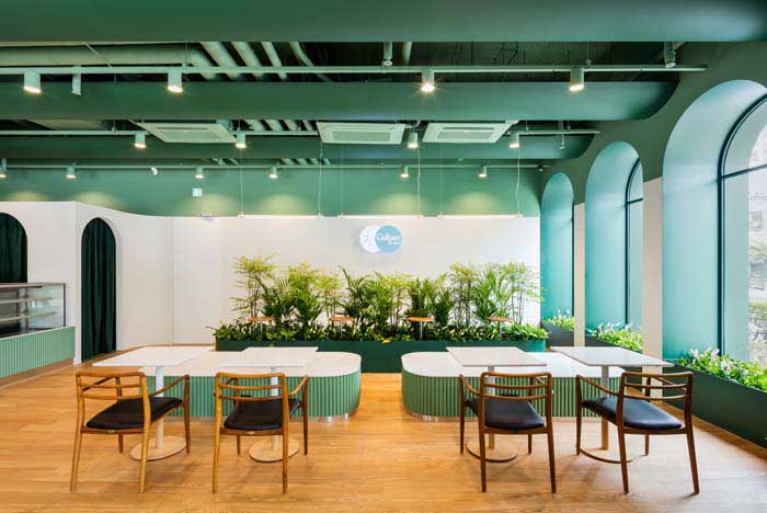 120平米郑州咖啡厅设计效果图