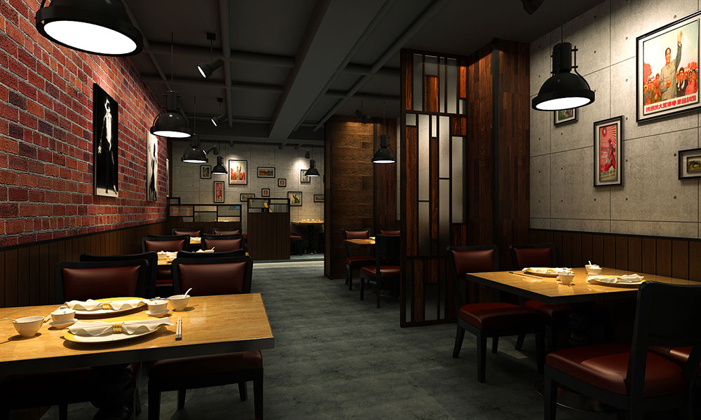 郑州中餐厅设计-中餐厅装修设计效果图