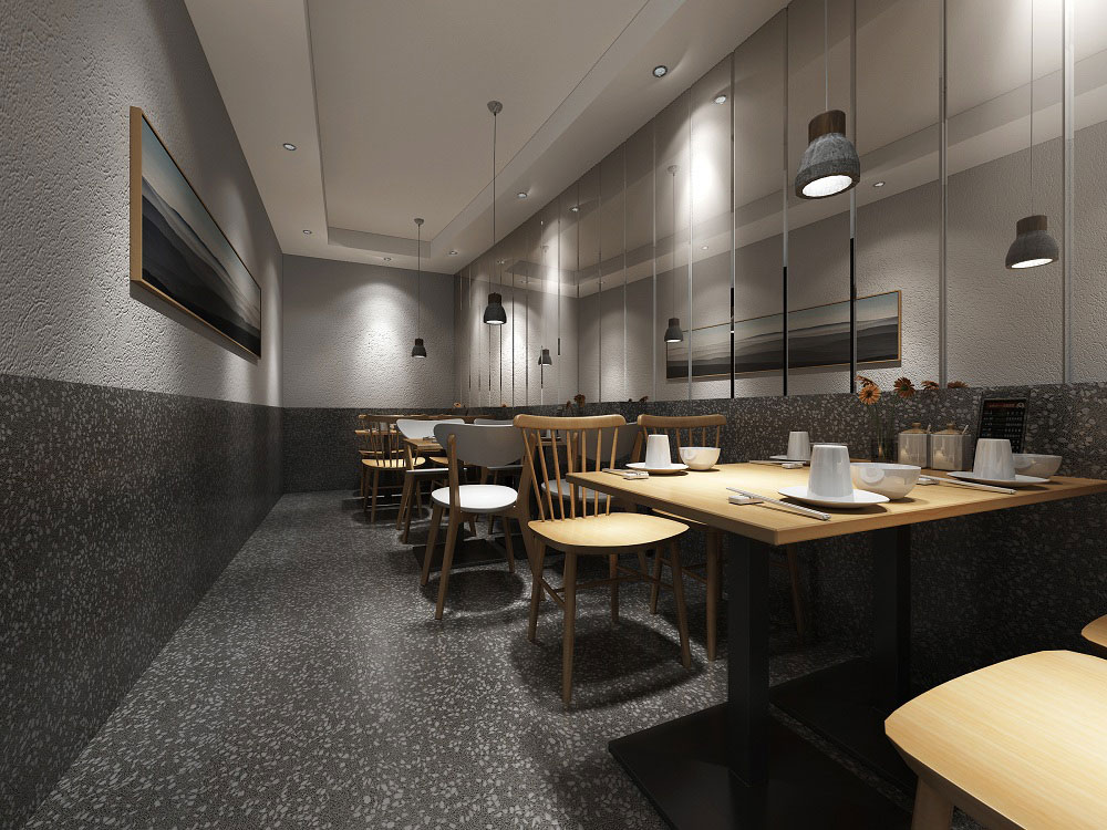 郑州员工食堂设计-公司员工餐厅设计效果图
