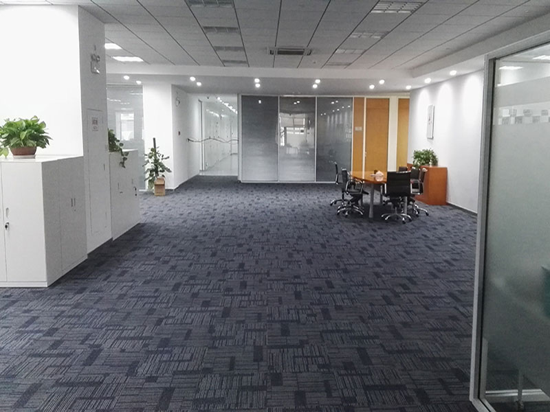 郑州办公室装修施工实景案例图