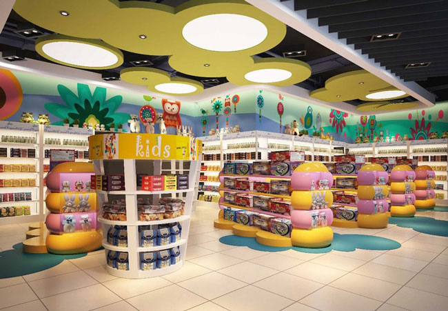 郑州购物中心超市设计装修效果图