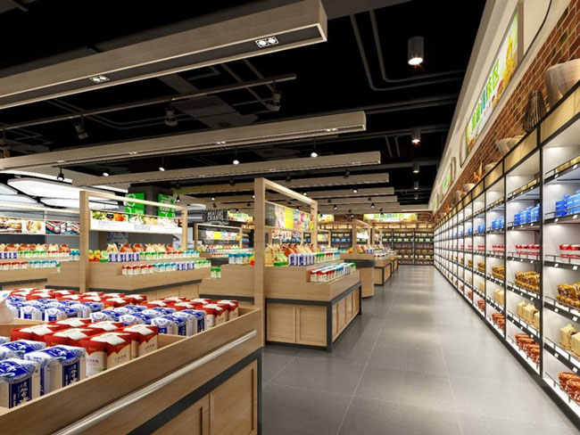 郑州购物中心超市设计装修效果图