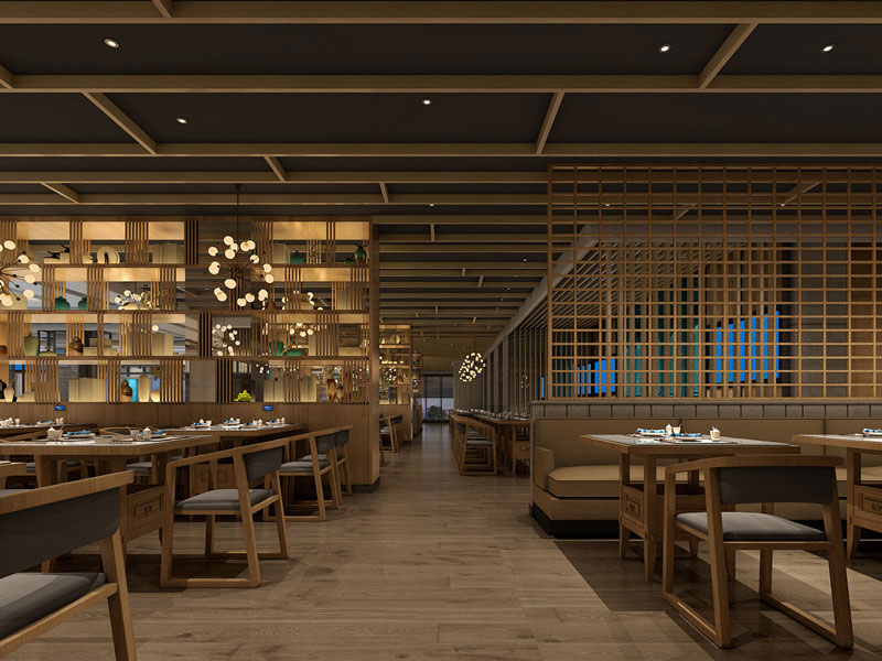 560平米中餐馆装修设计效果图