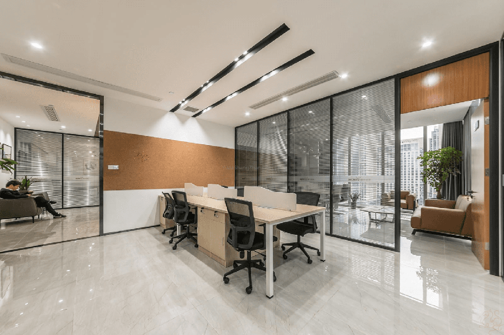 200平米办公室装修设计效果图
