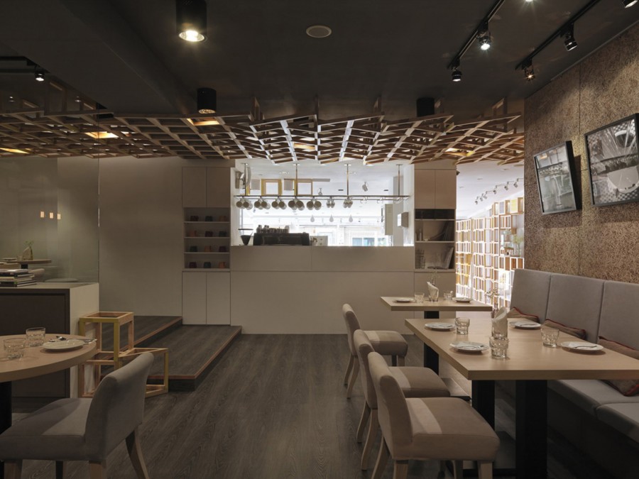 160平米咖啡店装修设计效果图