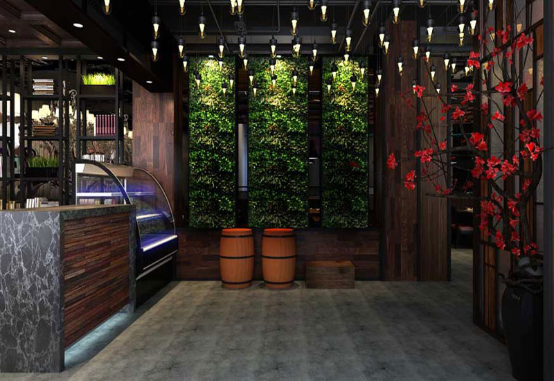 360平米开封中餐馆装修设计效果图