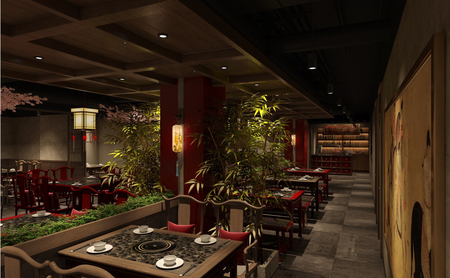 火锅店设计：创造热烈氛围，吸引食客无数