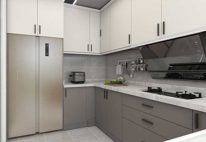 郑州室内装修设计：厨房瓷砖怎么选？防滑及 易清洁款式