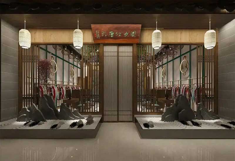 郑州汉服店装修设计,传统文化元素的灵魂融入