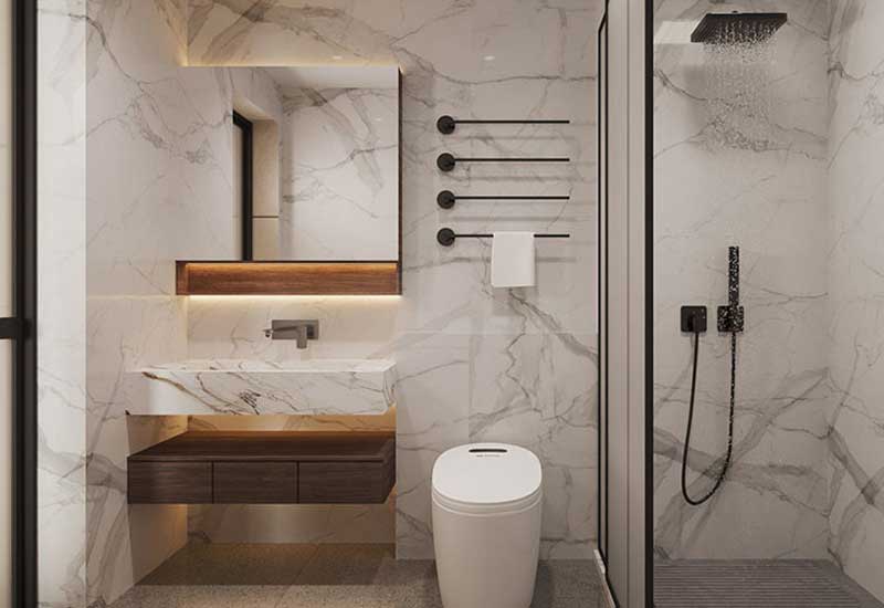 郑州新房家装设计：小卫生间装马桶还是蹲便