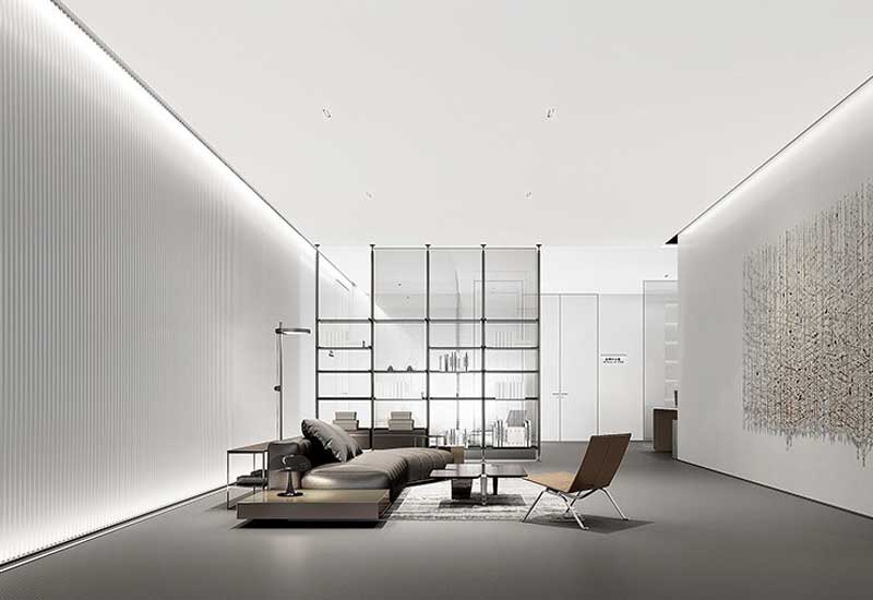 郑州办公室墙面装修,乳胶漆与墙纸哪个更划算