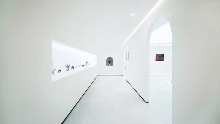 800平米艺术展厅装修设计效果图