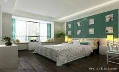 白色素雅的唯美现代简约风格卧室装修效果图