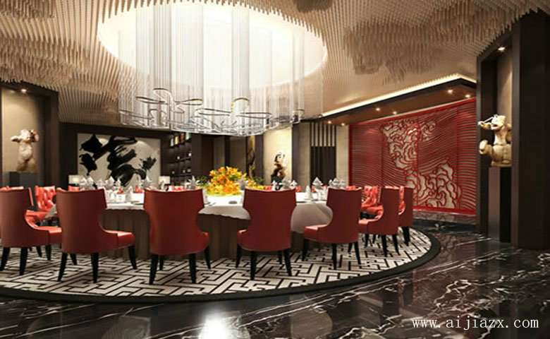 华丽美仑的酒店中餐厅装修效果图
